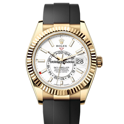 Rolex Sky-Dweller 336238 White Oysterflex