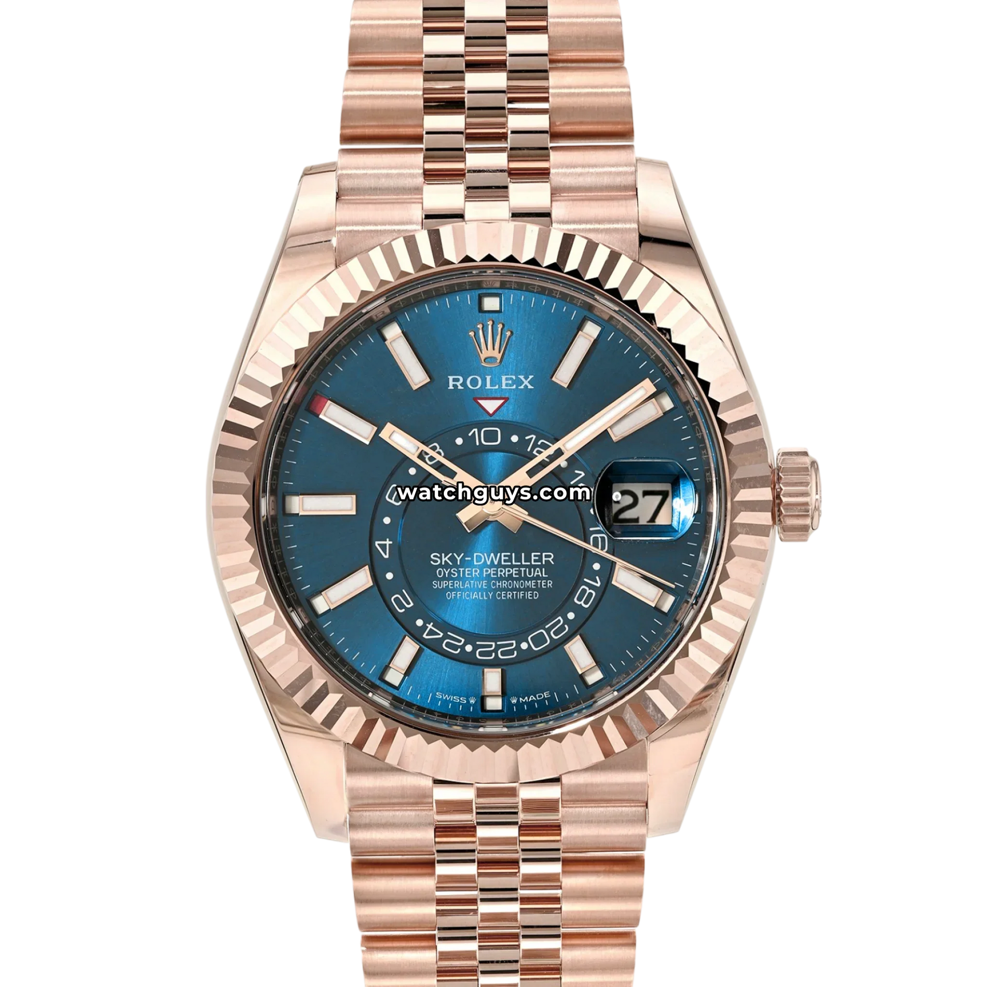 Rolex Sky-Dweller 336935 Everose Blue Jubilee