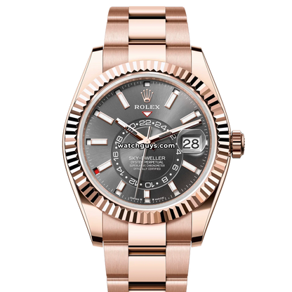 Rolex Sky-Dweller 336935 Everose Slate Index
