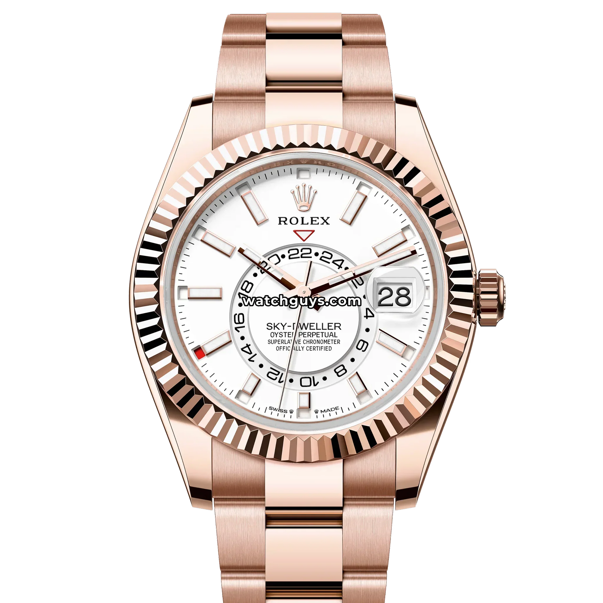 Rolex Sky-Dweller 336935 Everose White Index