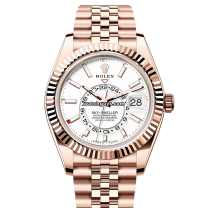 Rolex Sky-Dweller 336935 Everose White Jubilee