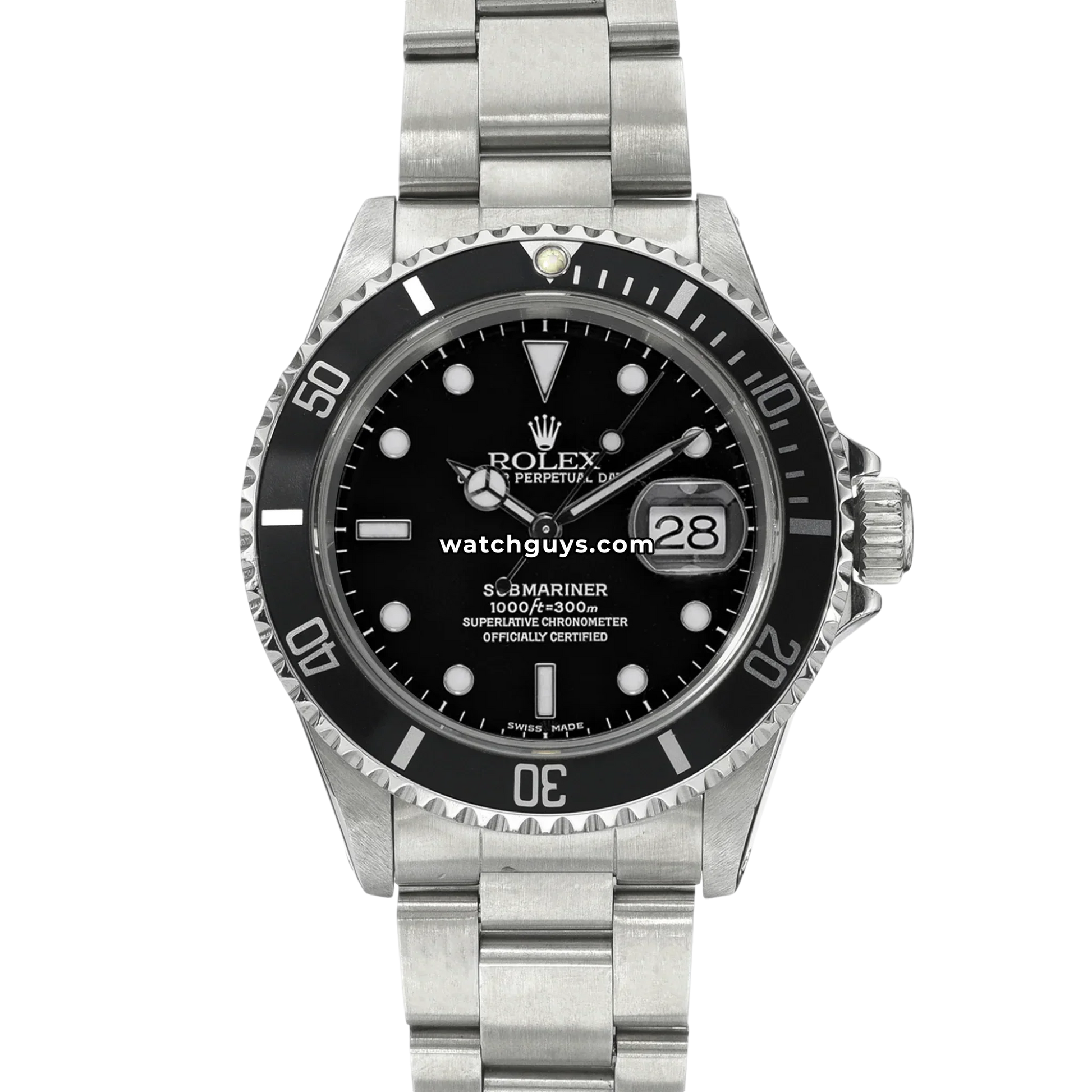 Rolex Submariner 16610 Black