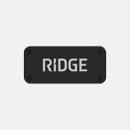 Personalized Logo Plate - Royal Black