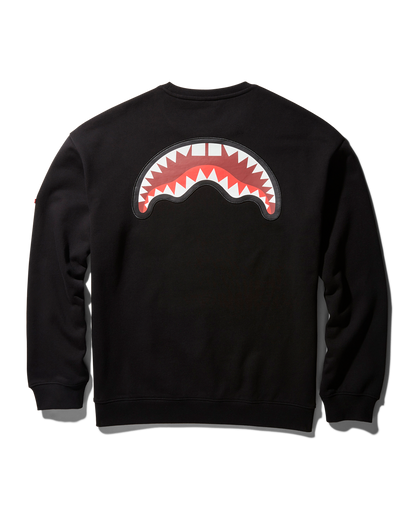 SPONGEBOB SPLAT PULLOVER SWEATER (BLACK)