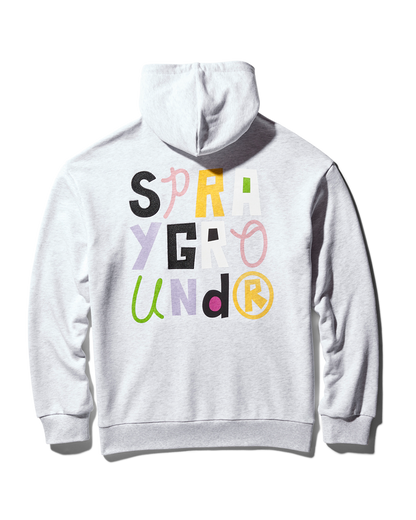 SPONGEBOB CREW SHARK HOODIE (LIGHT GREY)