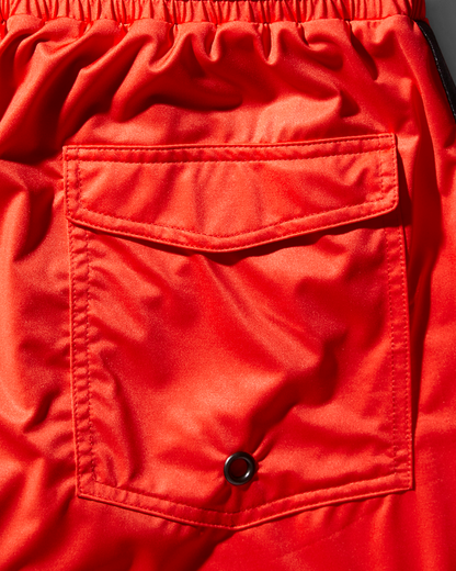 JAPAN WAVE CORTO SWIM TRUNKS (RED)
