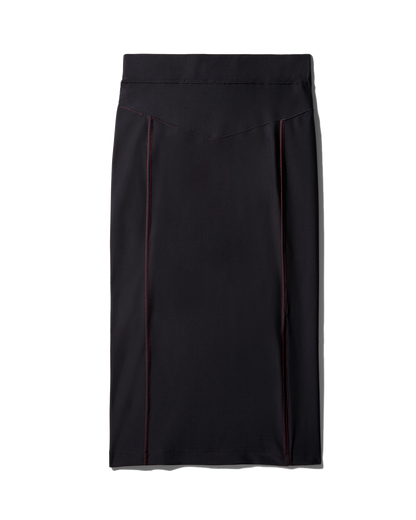 LONGUETTE SKIRT (BLACK)