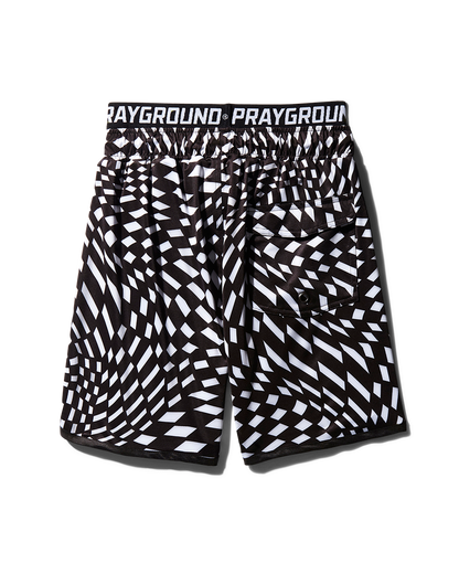 KIDS TRIPPY SWIM TRUNKS