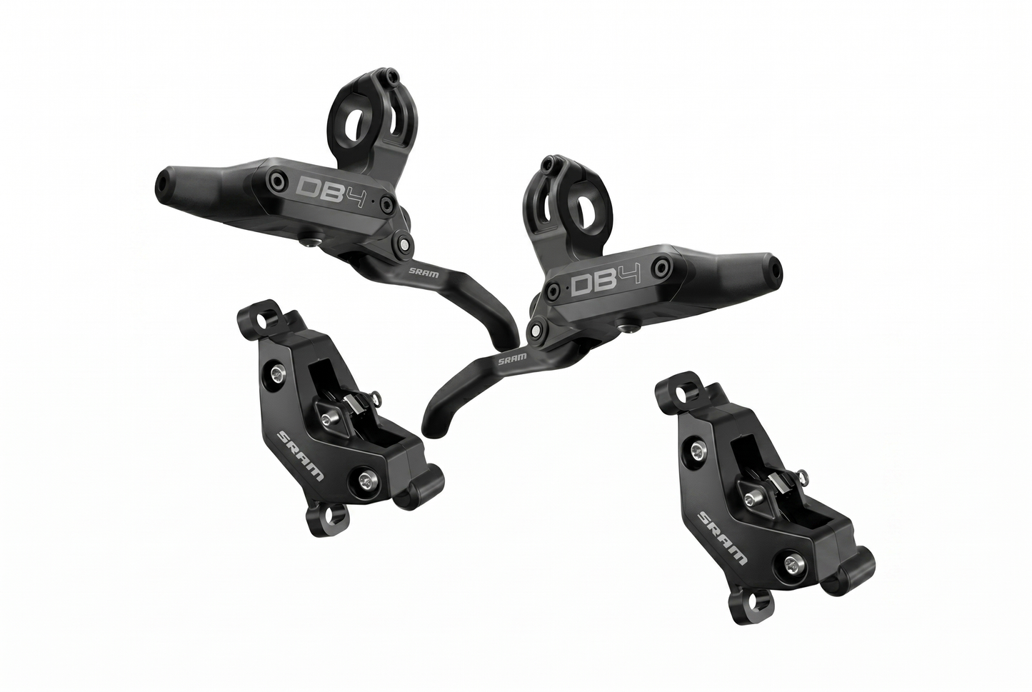 SRAM DB4 Hydraulic Disc Brake & Lever Set (Front and Rear)