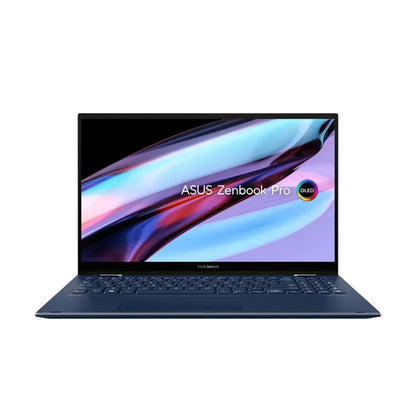 ASUS Zenbook Flip 2-in-1 15.6" OLED Touch-Screen Laptop - Intel Evo Platform - i7-12700H - 16GB RAM - 512GB SSD - Azurite Blue - Q529ZA-EVO.I7512BL
