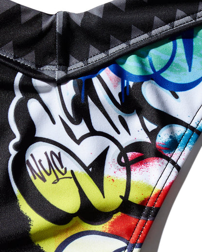 HALF GRAFF BIKINI BOTTOM