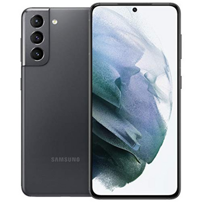 Unlocked - Samsung Galaxy S21 5G - 128GB - Phantom Gray - SM-G991UZKAXAA