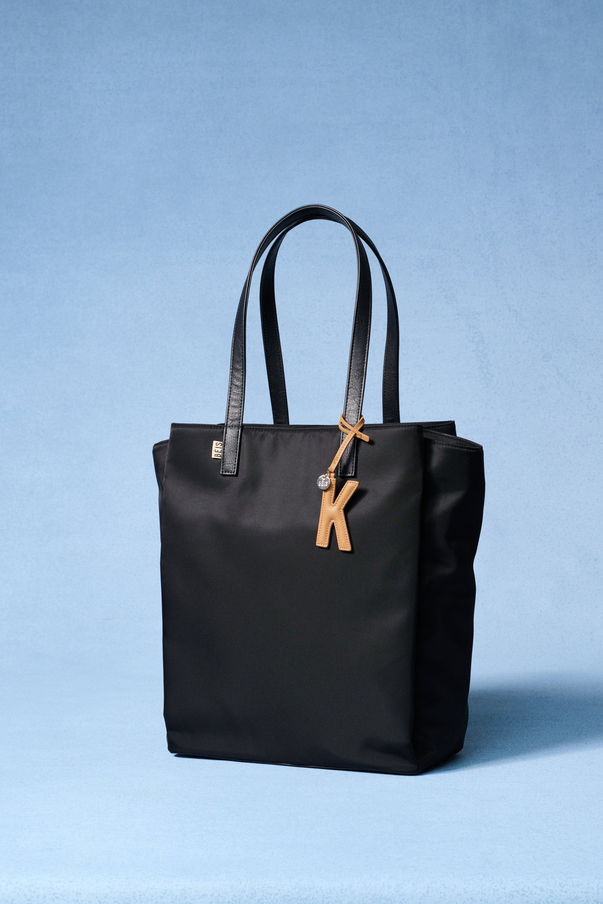 The Letter Charm in Camel