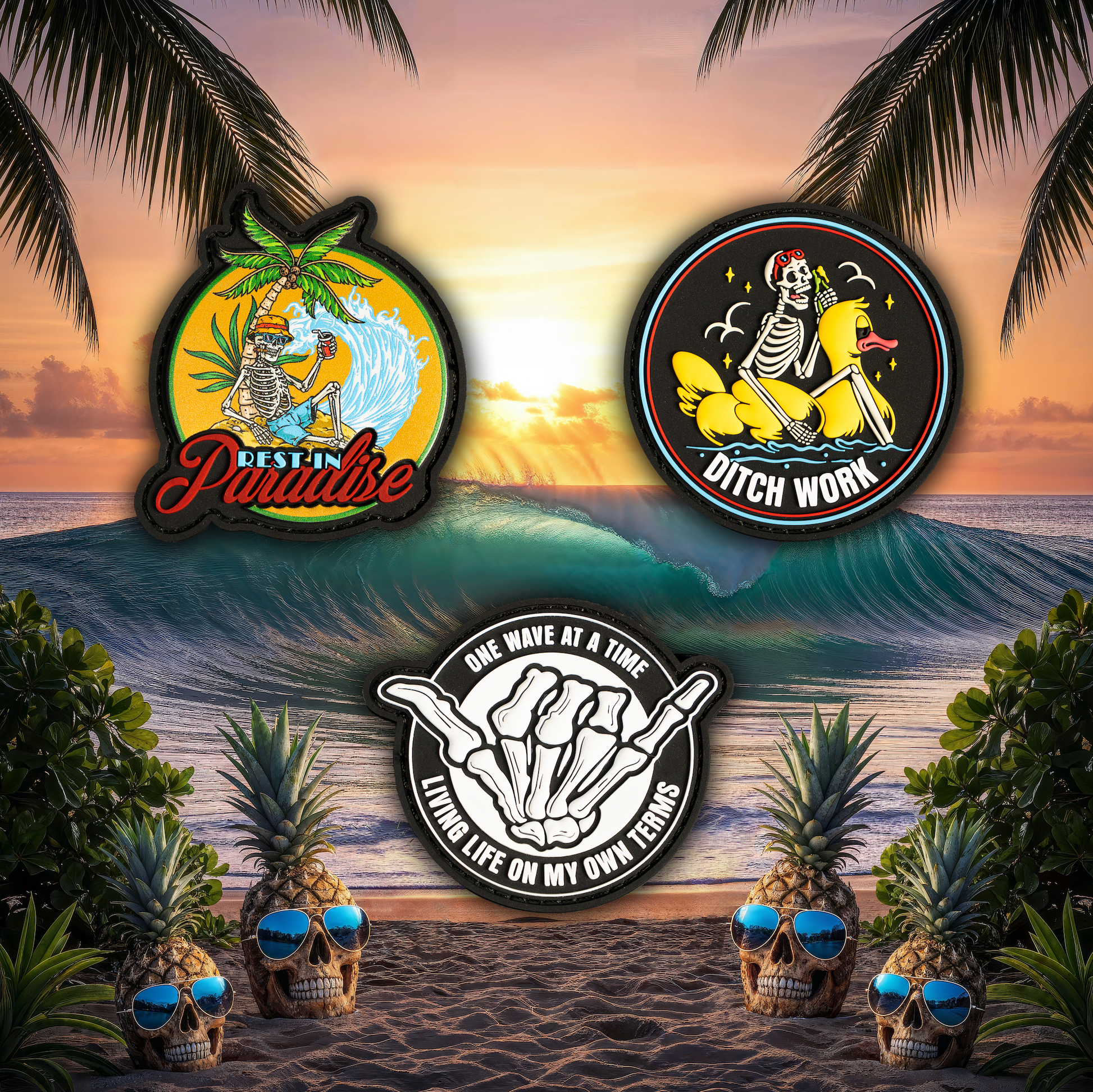 Tropical Rebellion Patch Bundle #2