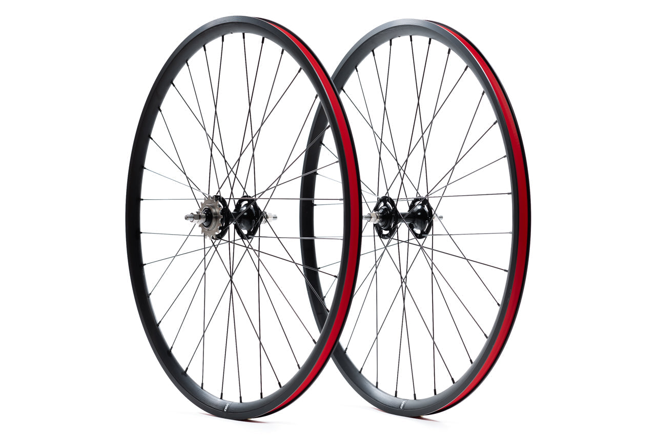 State Bicycle Co. - Fixed-Gear / Single Speed - "All-Road" Wheelset (Black)