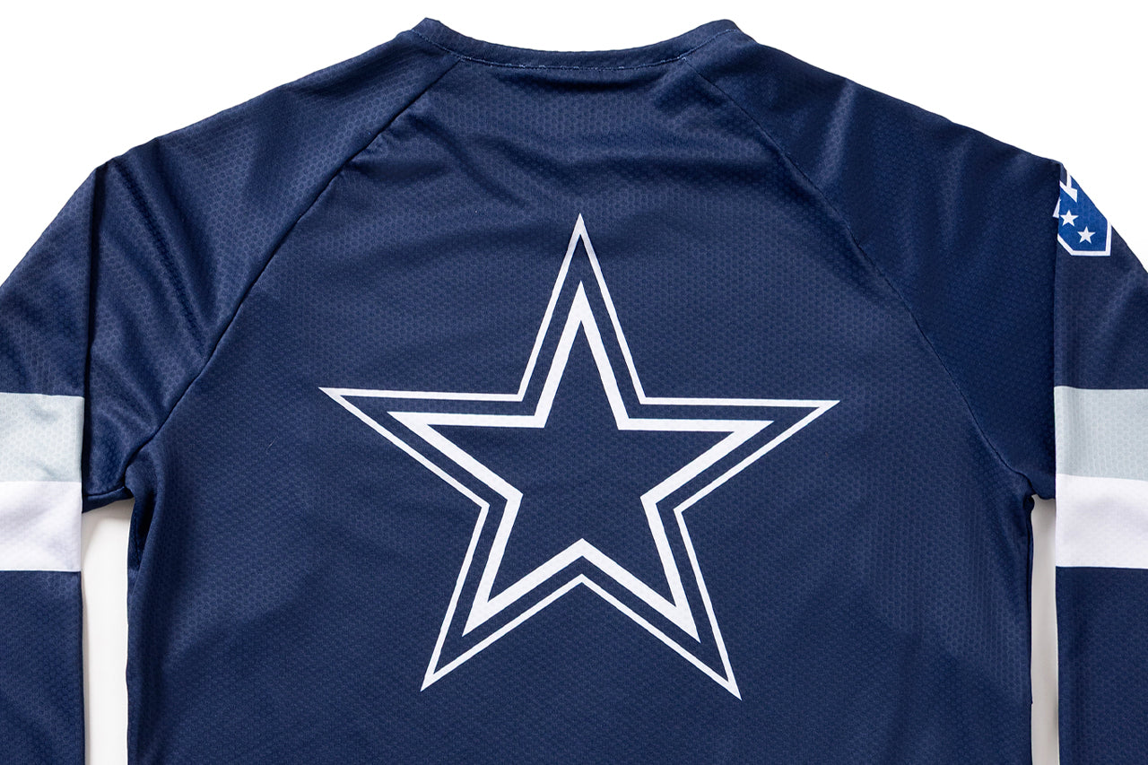 State Bicycle Co. | NFL Collection – Long-Sleeve MTB Jersey – Dallas Cowboys