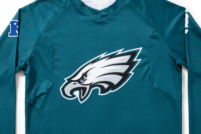 State Bicycle Co. | NFL Collection – Long-Sleeve MTB Jersey – Philadelphia Eagles