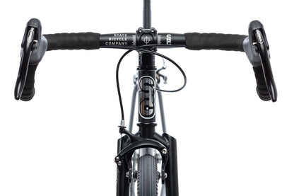4130 - Matte Black / Mirror – (Fixed Gear / Single-Speed)