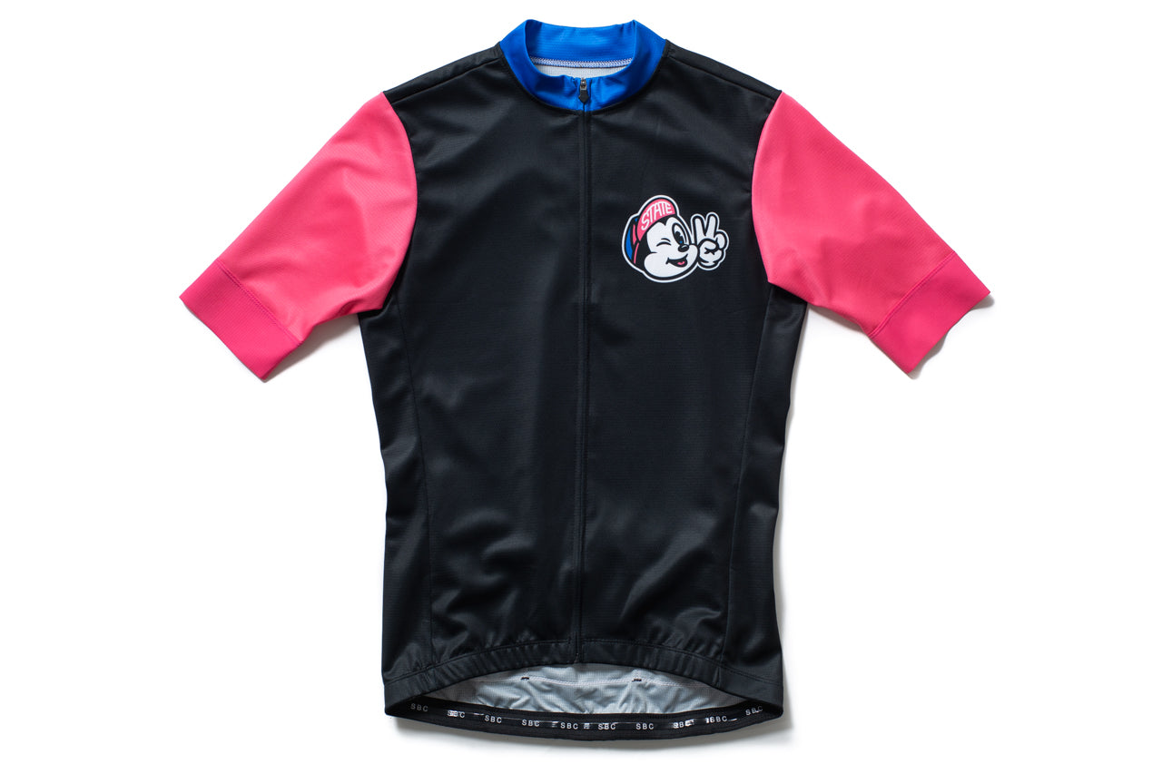 State Bicycle Co. - "Relax.." Jersey  - Sustainable Clothing Collection (Black)
