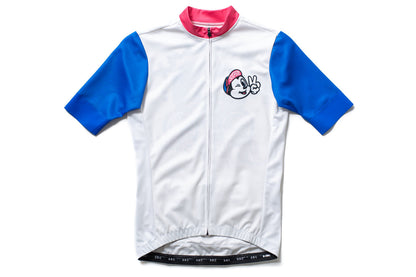 State Bicycle Co. - "Relax.." Jersey  - Sustainable Clothing Collection (White)