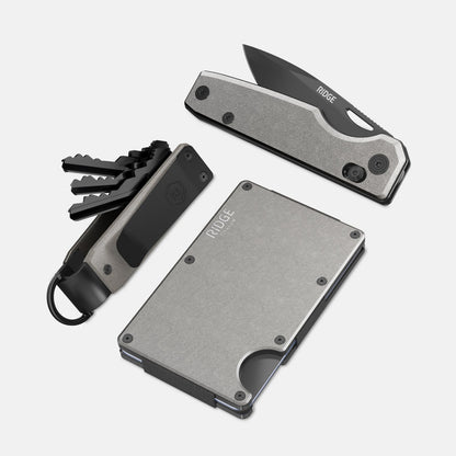 Daily Survival Kit - Stonewashed Titanium