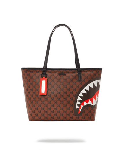 SHARKS AND SKULLS TOTE