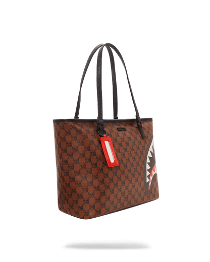 SHARKS AND SKULLS TOTE