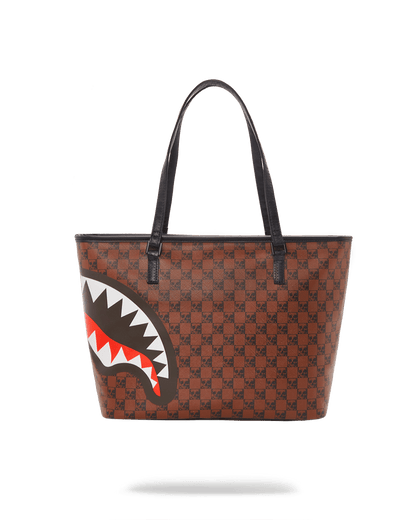 SHARKS AND SKULLS TOTE