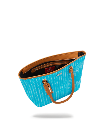 ILLUCHAINS TURQ TOTE