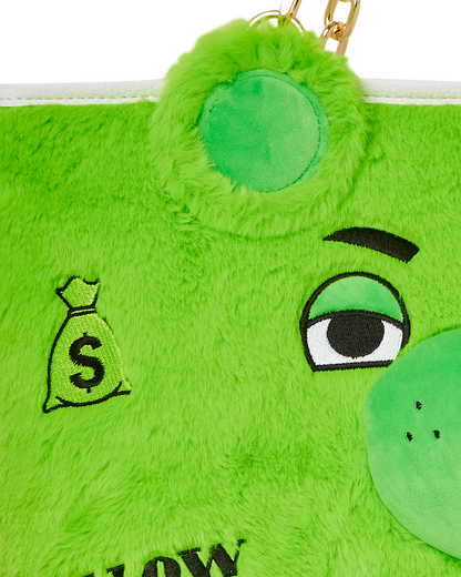 PLUSH MONEYBEAR TOTE (GREEN)