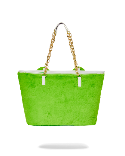 PLUSH MONEYBEAR TOTE (GREEN)
