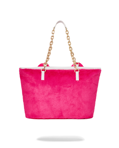 PLUSH MONEYBEAR TOTE (PINK)