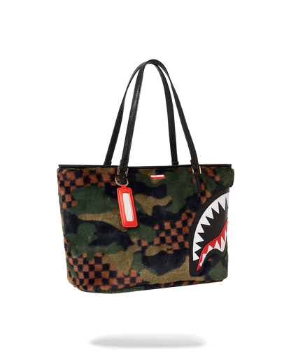BIG SKY FUR SHARK TOTE