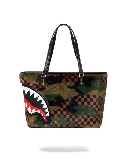 BIG SKY FUR SHARK TOTE