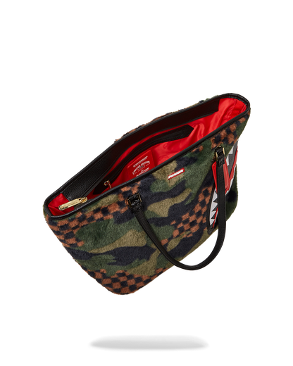 BIG SKY FUR SHARK TOTE