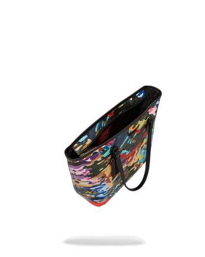 SLICED AND DICED CAMO TOTE