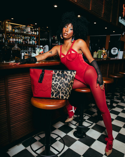 SHARK MILES PER HOUR TOTE