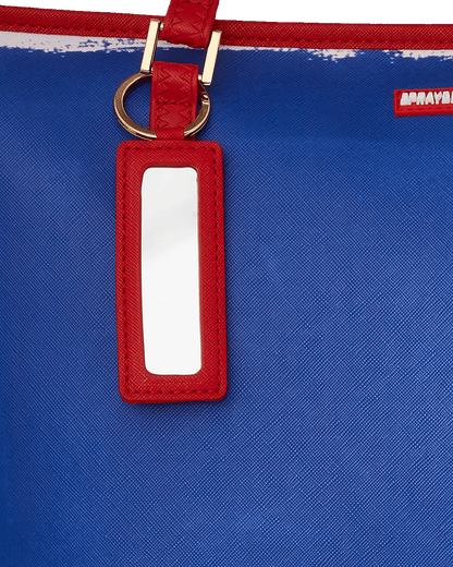 KEITH HARING THE BIG BLUE PURSE ART TOTE