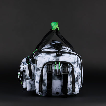 30L Perfect Duffle Bag Graffiti Green