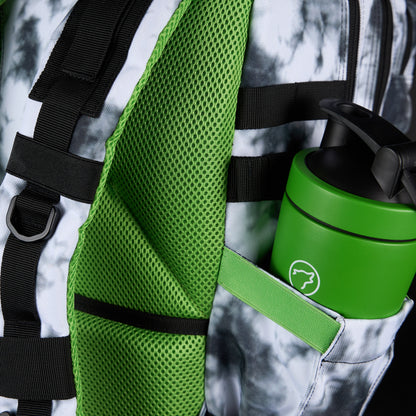 35L Backpack Graffiti Green