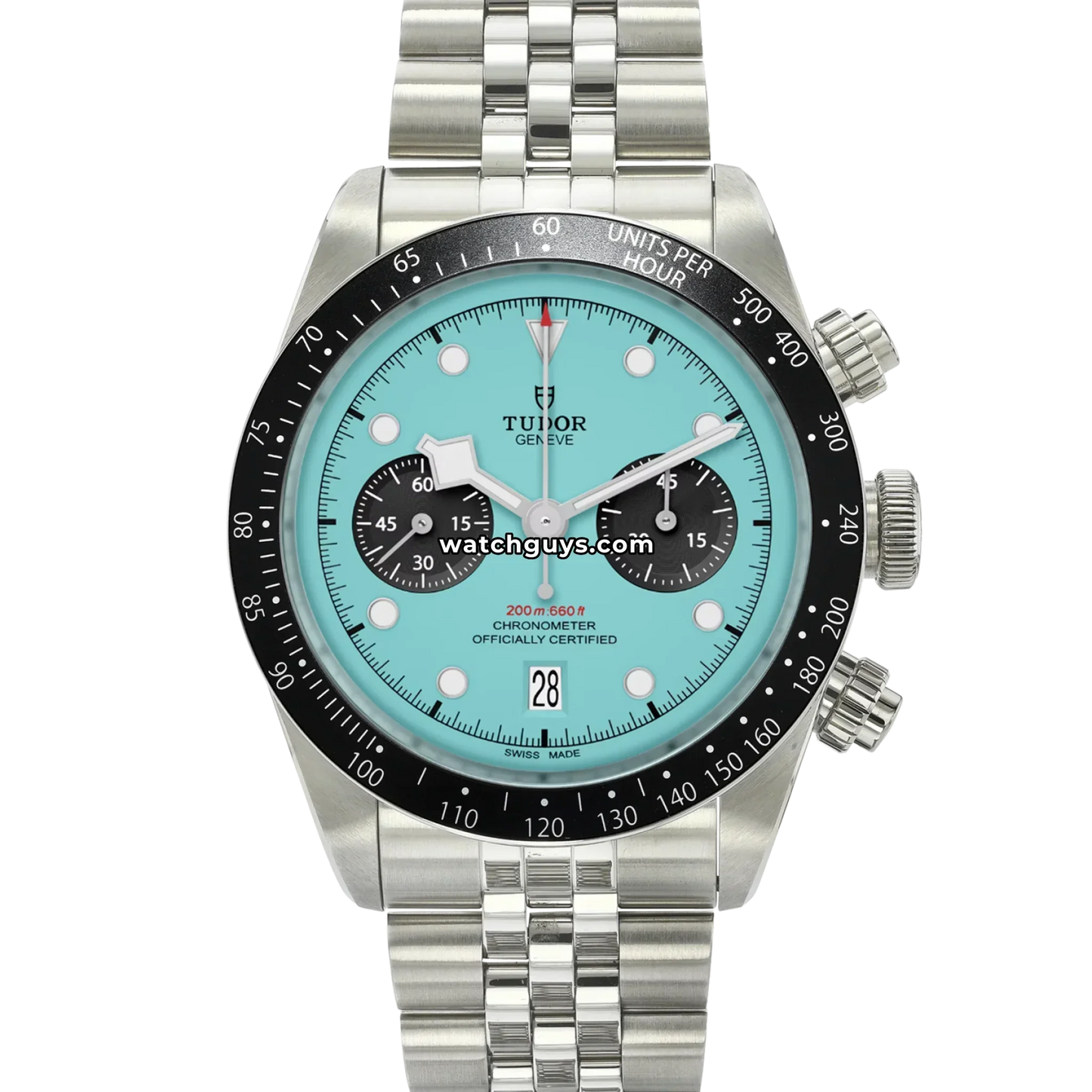 Tudor Black Bay Chrono 79360N Flamingo Blue