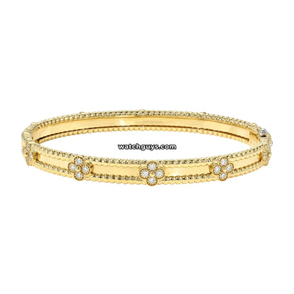 Van Cleef & Arpels Perlee Clovers Bracelet Medium