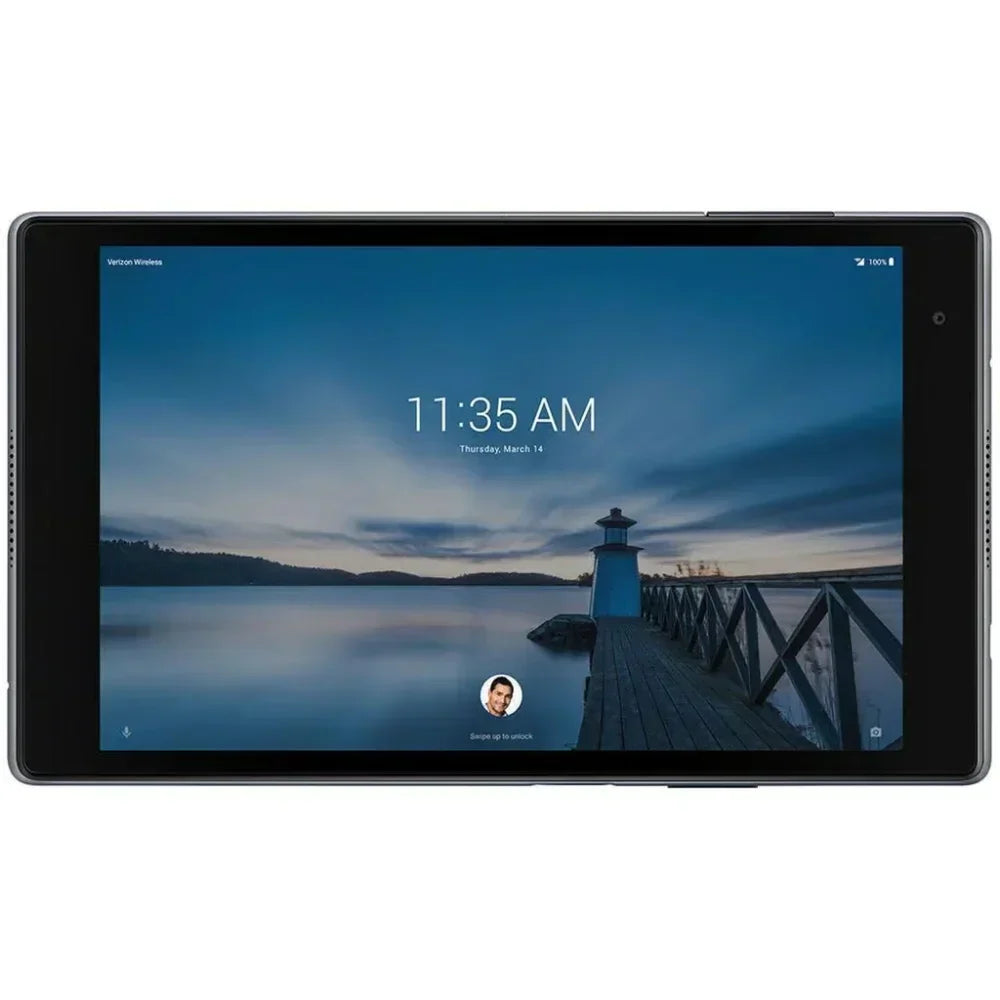 Verizon - Lenovo Tab 4 - 10" Tablet - 16GB - Black - ZA2H0002US