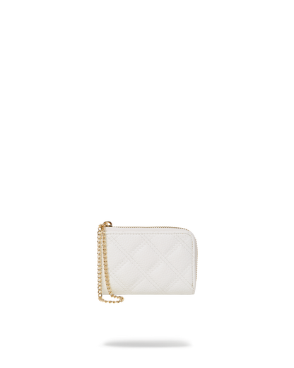 RIVIERA LE BLANC GOLD CHAIN SHARK WALLET