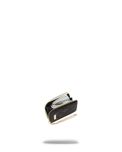LEVELED UP SPLIT QUILT SHARK WALLET