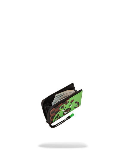GREEN MONEY BEAR WALLET