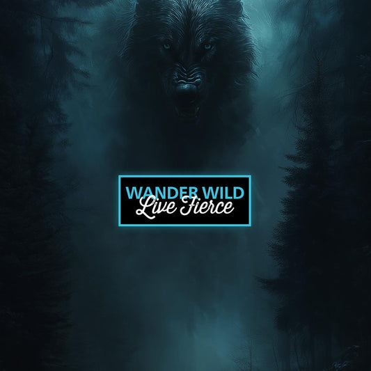 Fierce Aqua Wander Wild Patch
