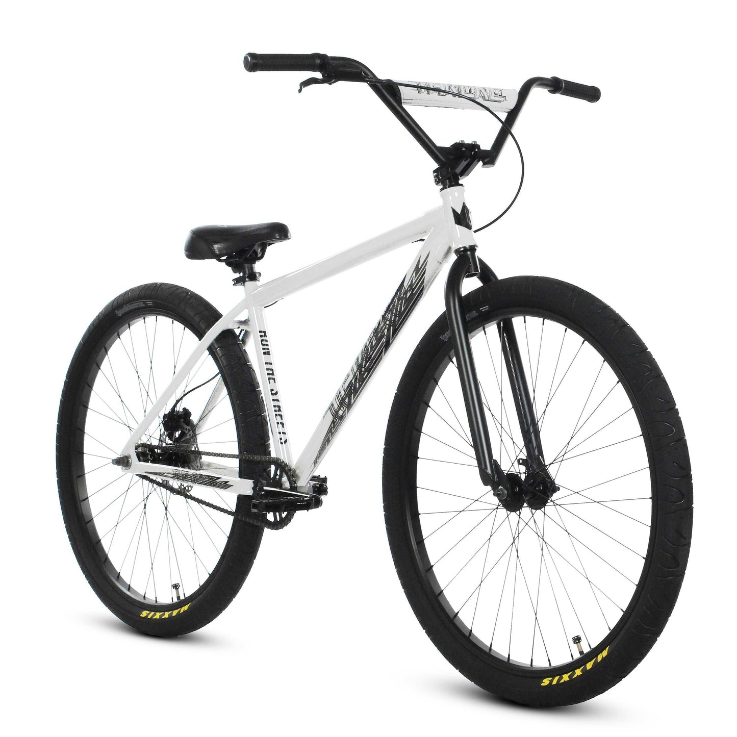 THRONE CYCLES - The Goon 29" BMX Bike - Wheelie Bike - C Powder White