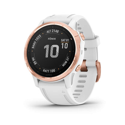 Garmin f?nix 6S Pro Smartwatch 42mm Fiber-Reinforced Polymer Rose Gold - 010-02159-10