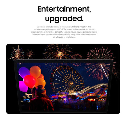 Samsung Galaxy Tab S7 Plus 12.4 512GB With S Pen WiFi Mystic Bronze - SM-T970NZNFXAR